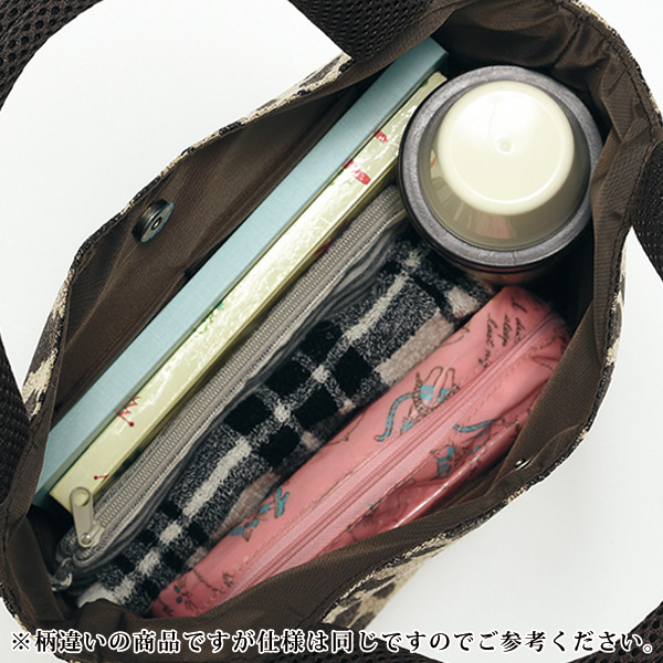 パンクリエーション 尾州織生地手提げバッグ PAN CREATION ドット