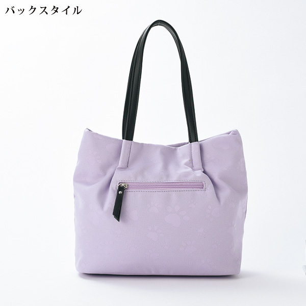 肉球プリントトートバッグ