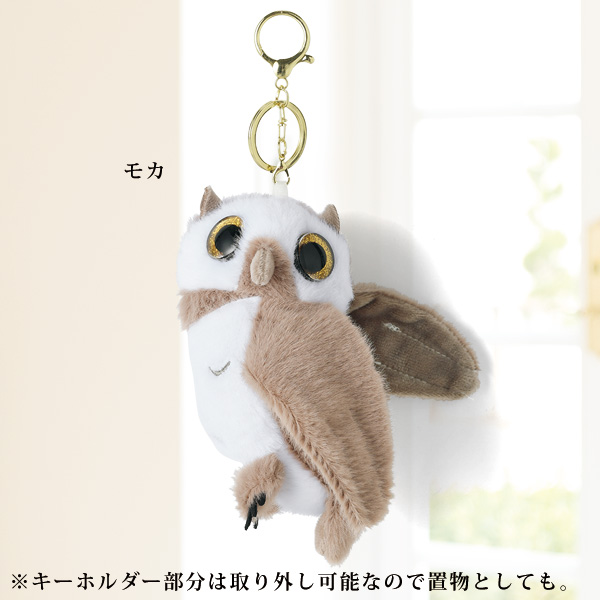 幸福を呼ぶつがいのふくろう2匹セット