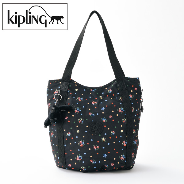 キプリング フラワー柄バルーントート BALLOON kipling