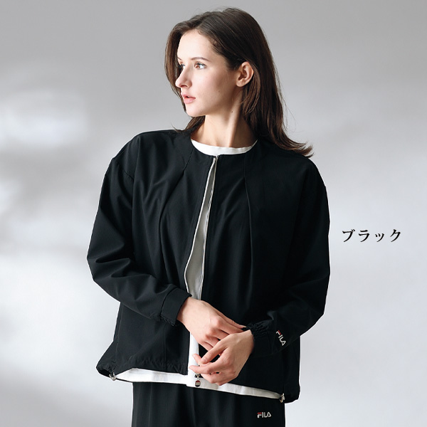フィラ テクスチャードエアストレッチブルゾン FILA 大きいサイズ M L LL 3L