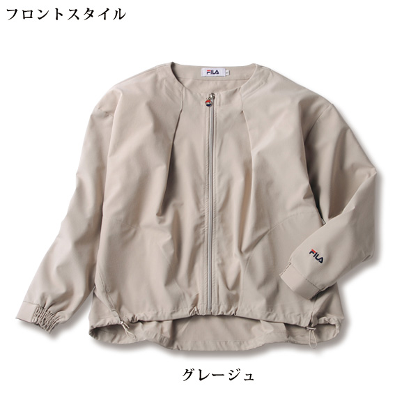 フィラ テクスチャードエアストレッチブルゾン FILA 大きいサイズ M L LL 3L