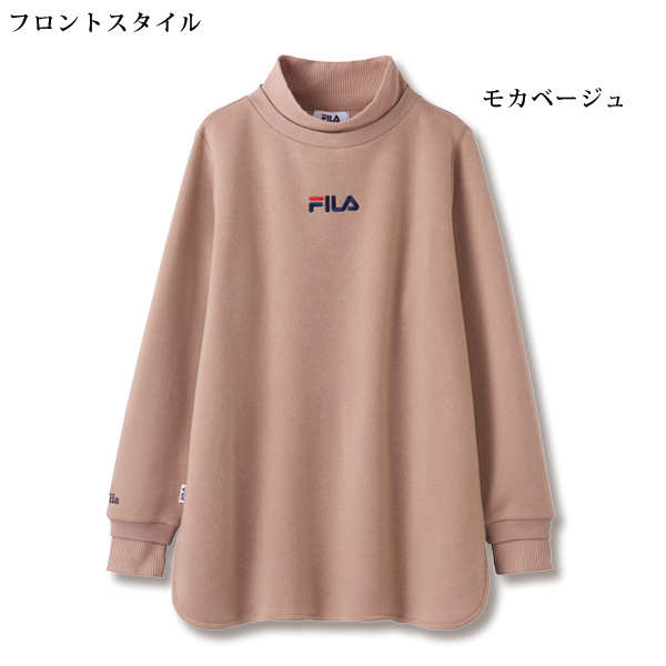 フィラ 裏起毛やわらかトレーナーチュニック FILA 大きいサイズ M L LL 3L