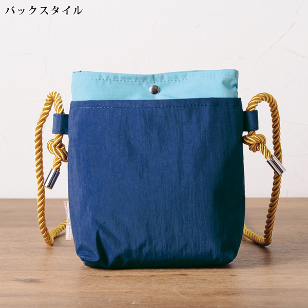 刺しゅう使いミニポシェット 山の鳥