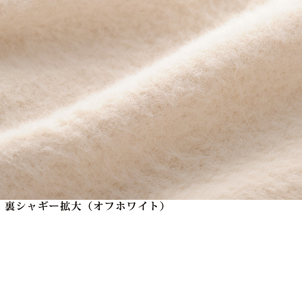 裏シャギーメロウプルオーバー