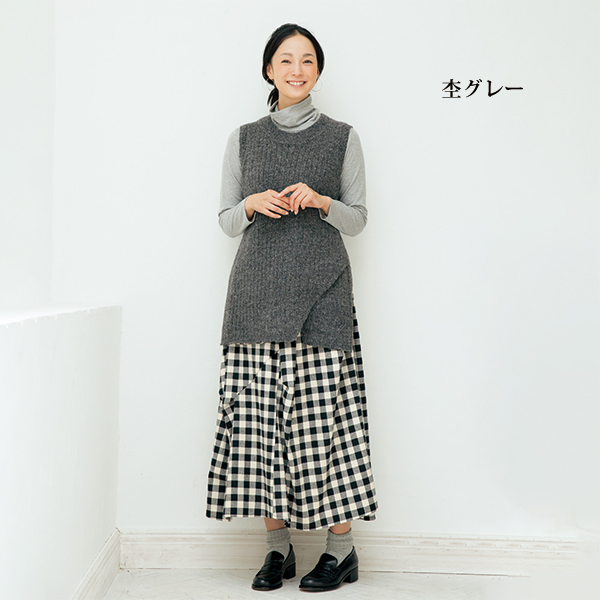 綿100%タートルネック プルオーバー◎☆