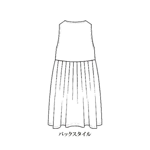 千鳥柄切替え ジャンパースカート◎