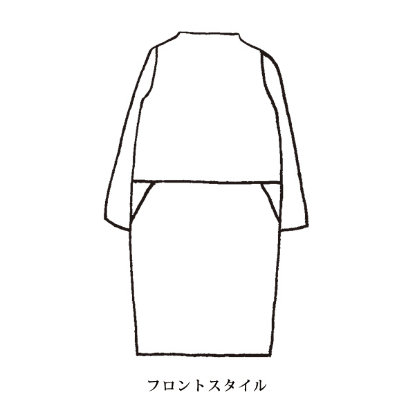 カットソーコクーンワンピース | 京都通販ミセスのファッション