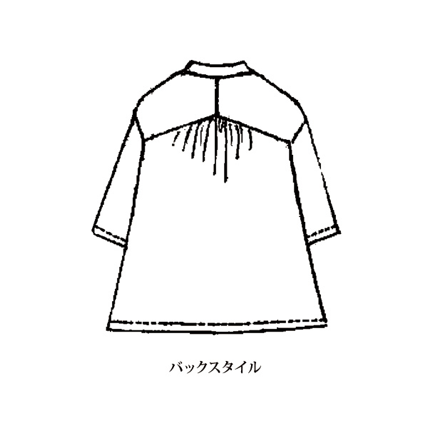 彩りストライプゆったりブラウス