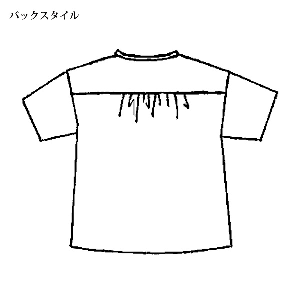 ペイズリープリントキーネックブラウス