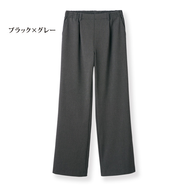 尾州織 セミワイドパンツ