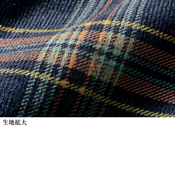 薄中わた入りコーデュロイベスト