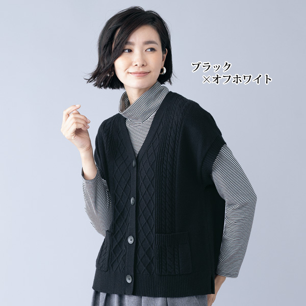 綿100％タートルネックプルオーバー