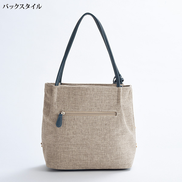 小花モチーフ配色トートバッグ◎☆ | 京都通販ミセスの