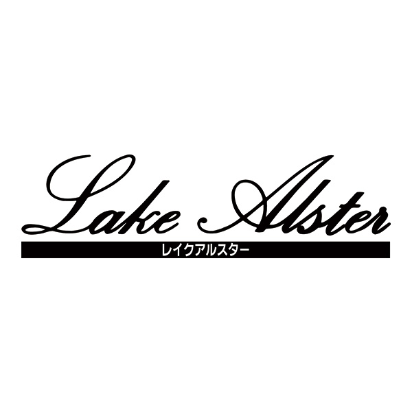 レイクアルスター ひざかけ&ブランケット同柄2点セット Lake Alster◎