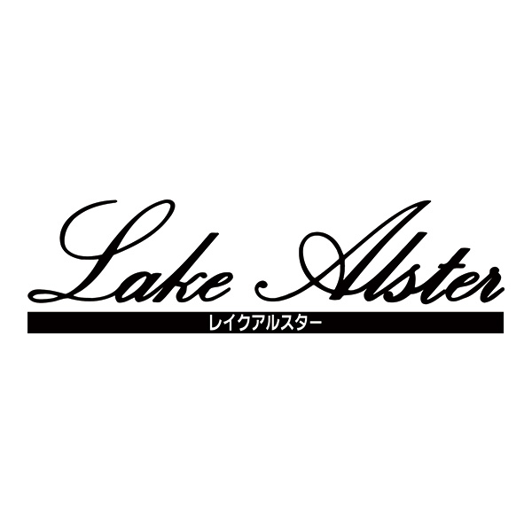 レイクアルスター ひざかけ&ブランケット同柄2点セット Lake Alster