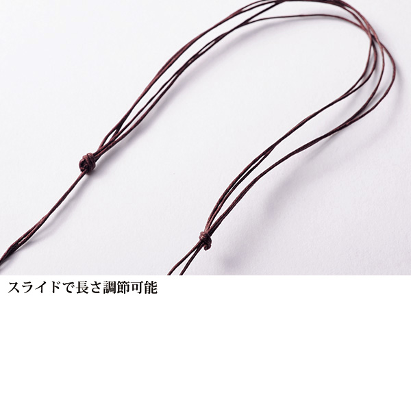 木製ネックレス　カタツムリ◎