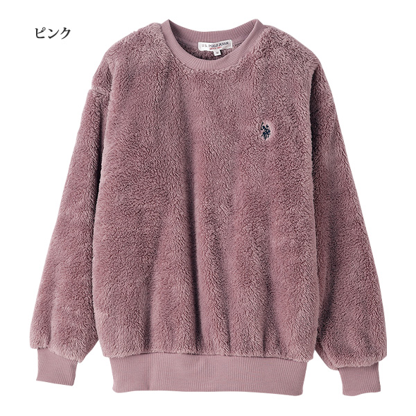 ポロ アッスン ボアクルーネックプルオーバー U.S.POLO ASSN