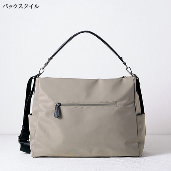 スクエアナイロン2WAYバツグ
