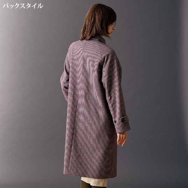 千鳥柄軽量コート◎