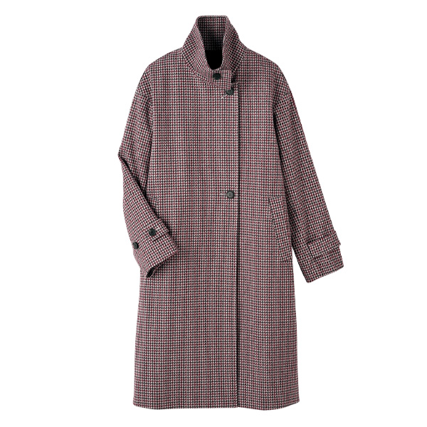 千鳥柄軽量コート◎