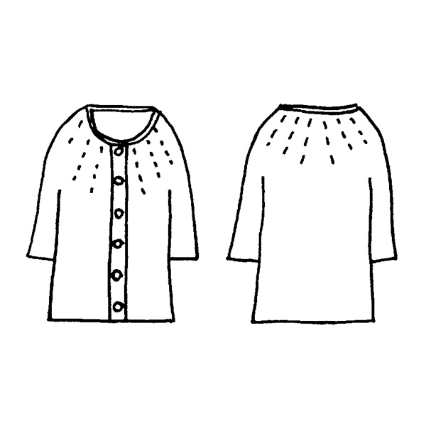 ニットカーディガン