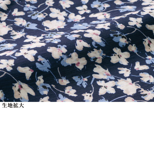 小花プリントカットソーチュニック