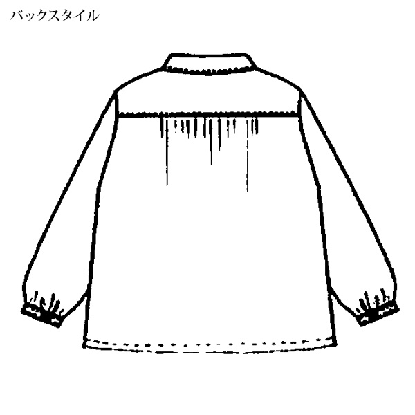 リーフプリントコットンシャツ