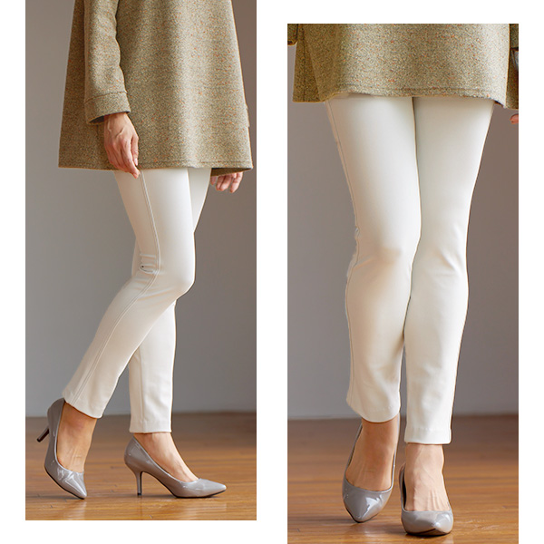 多機能素材あったかレギンスパンツ / 大きいサイズ M L LL 3L◎
