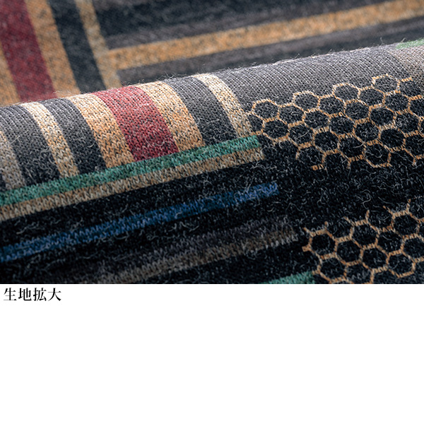 プリントロングフレアープルオーバー / 大きいサイズ ML LL◎