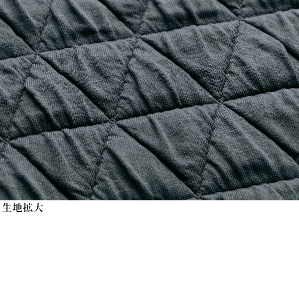 リブ使いキルトワンピース