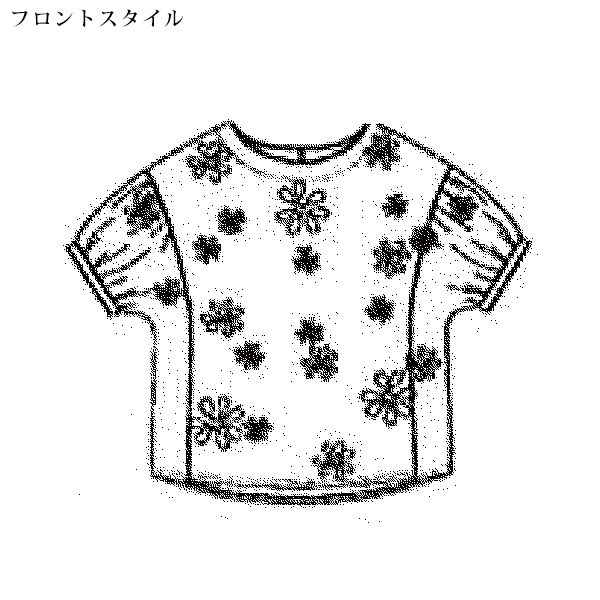 綿100％ 刺しゅうオーバーブラウス