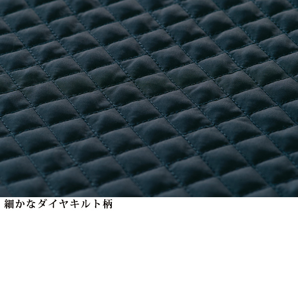 キルト切替えデザインコート