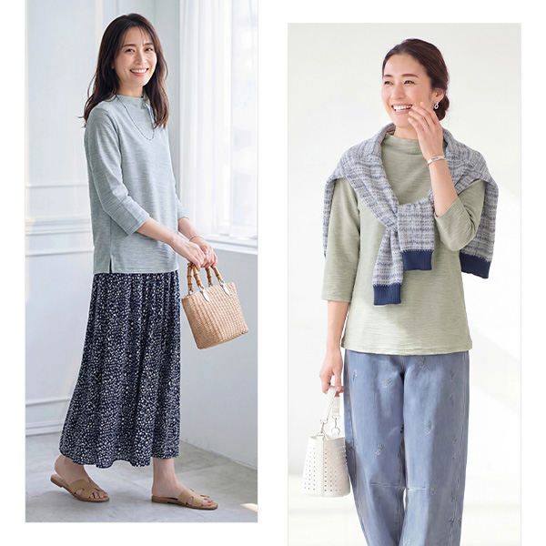 アイスロイヤル タックジャカードボトルネックプルオーバー