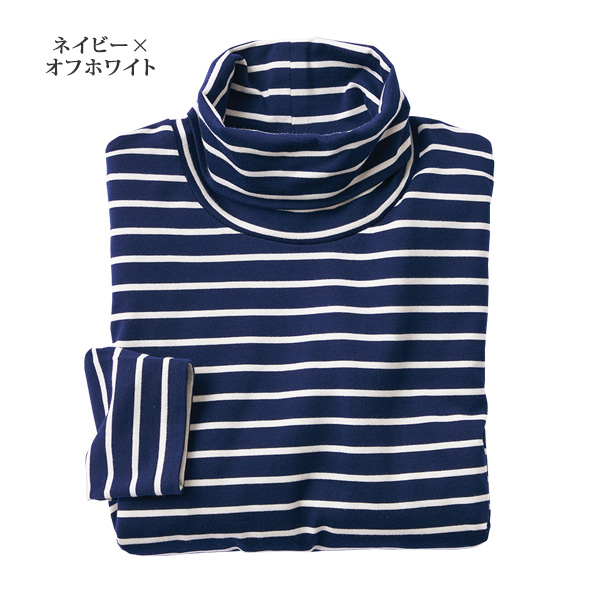タートルネックプルオーバー