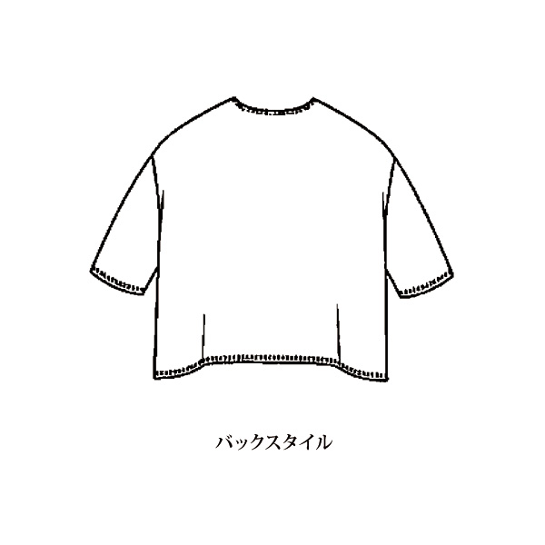 北欧風大花プリントカーディガン
