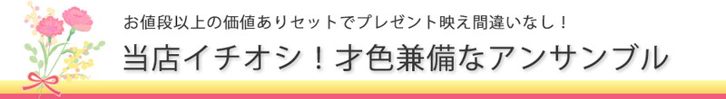 お値段以上の価値ありセットでプレゼント映え間違いなし!当店イチオシ!才色兼備なアンサンブル